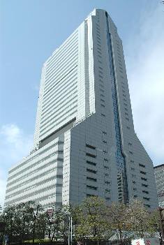 Headquarters tower of Nippon Denki KK (NEC) in Tokyo